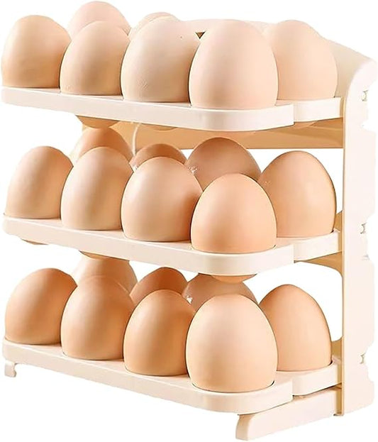 Caja De Almacenamiento De Huevos 3 Nivel